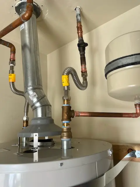 Water heater installation and plumbing repair in South Jamesport